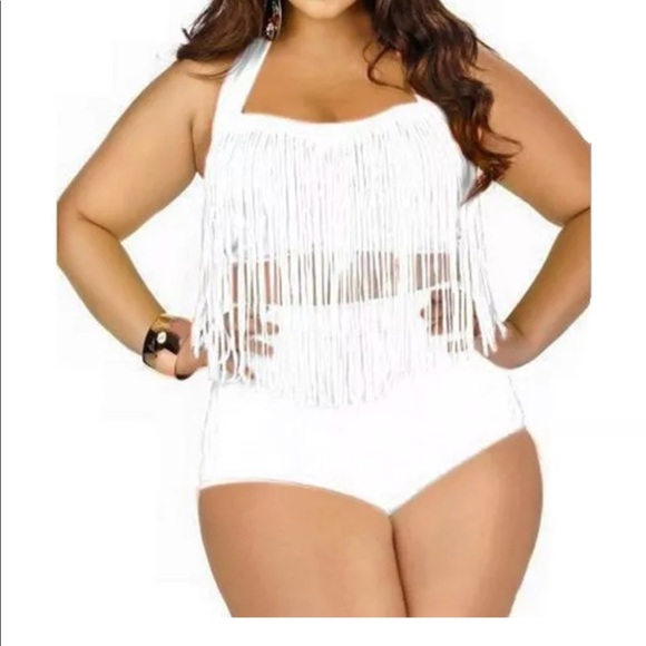 Other - Sexy 2pc Fringe Swimsuit